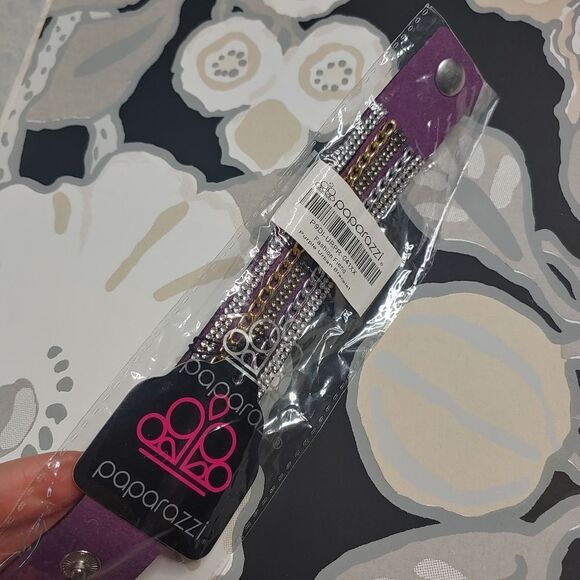 NWT Fashion Fiend Purple Urban Bracelet - Picture 1 of 3